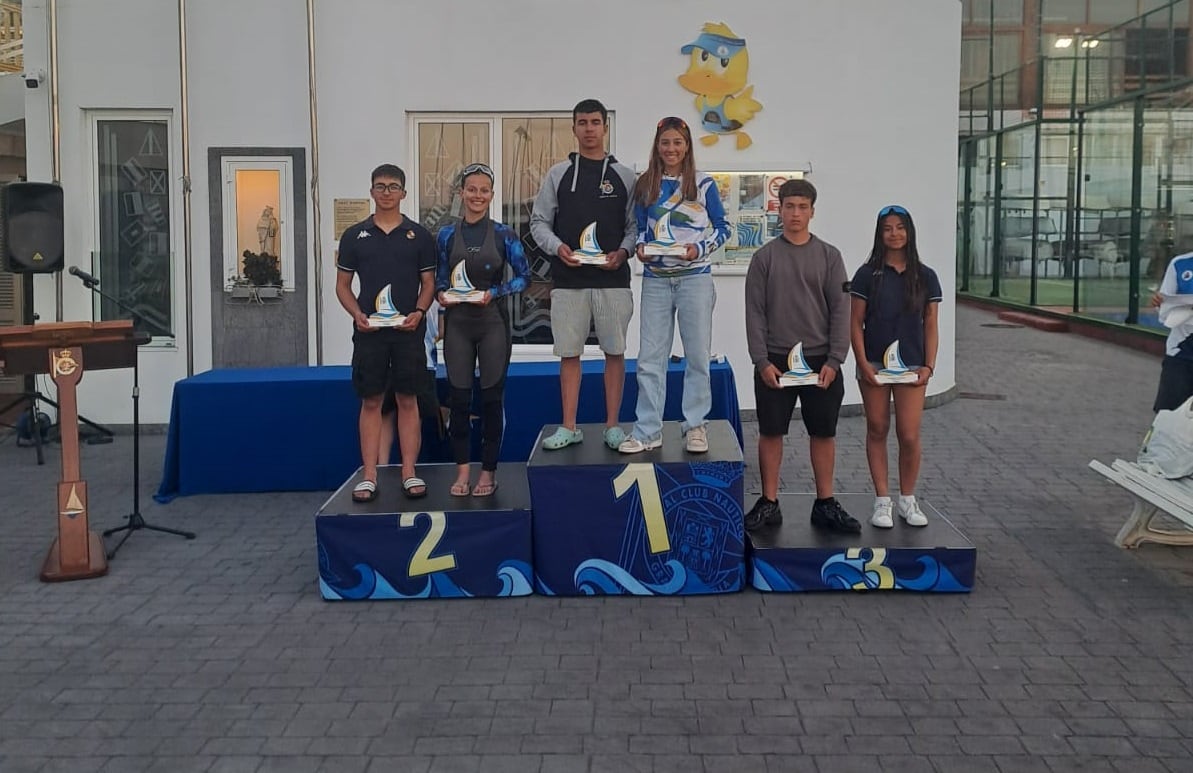 La lanzaroteña Atteneri García, subcampeona de Canarias de la clase ILCA 4.