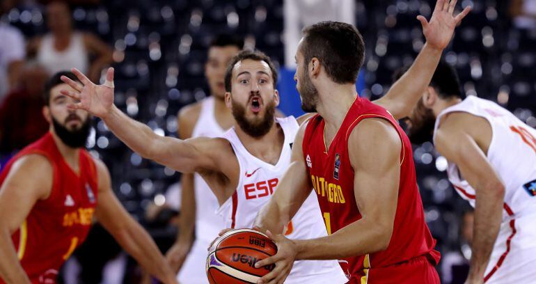 Sergio Rodríguez, una de las piezas clave en el debut de España