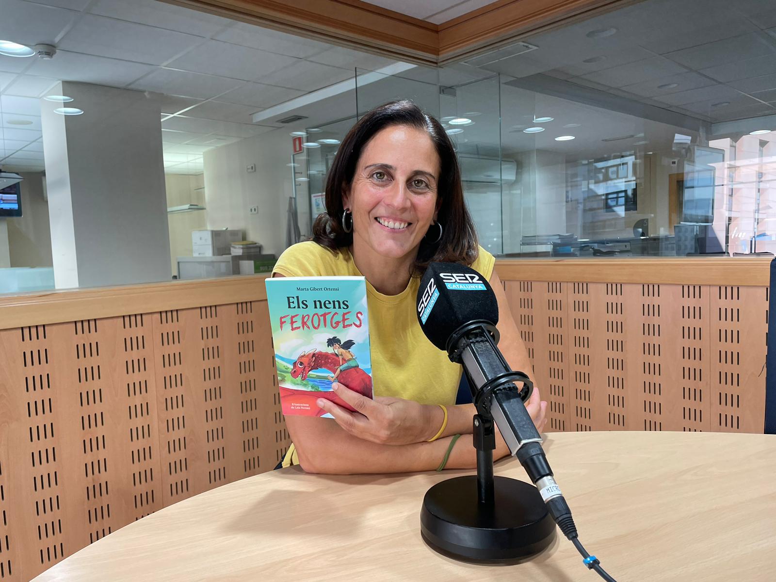 Marta Gibert, autora de "Els nens ferotges"