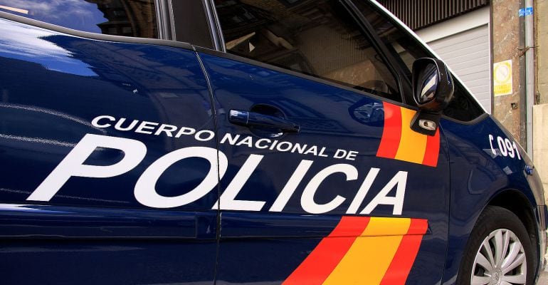 Coche de Policía Nacional.