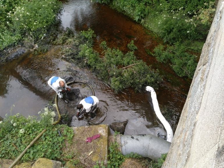 Los trabajos de descontaminación durarán entre dos y tres semanas