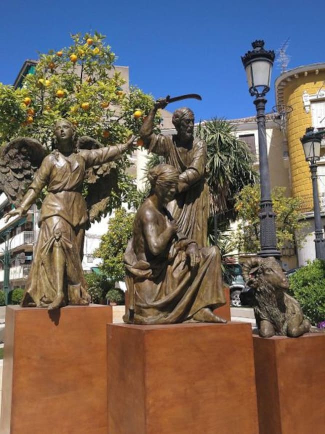 Conjunto escultórico "Paso de Abraham", ganador de la III edición