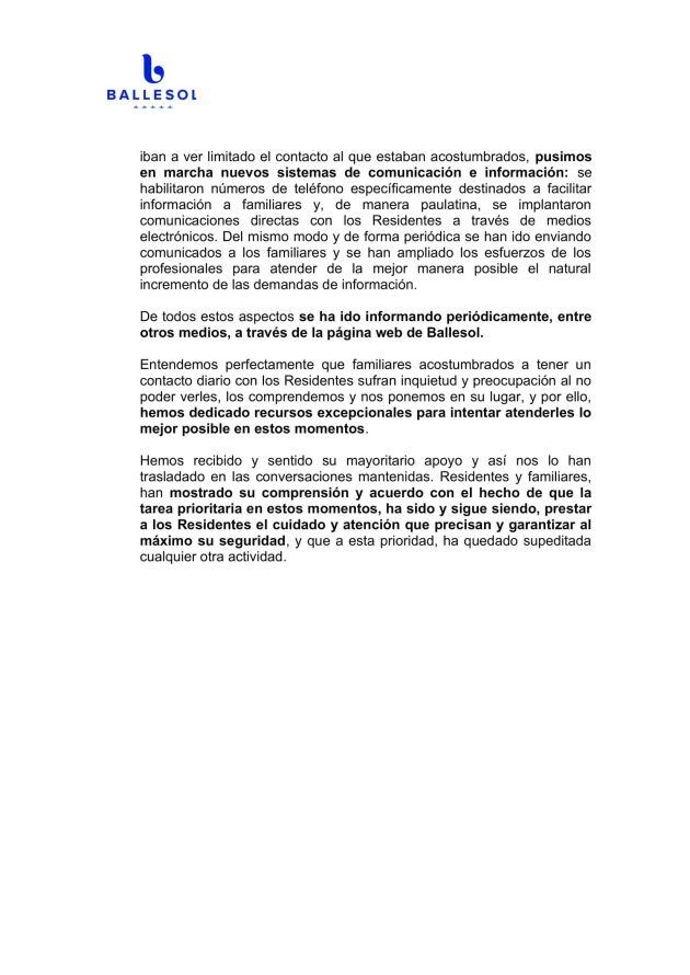 Comunicado de la residencia Ballesol (2)
