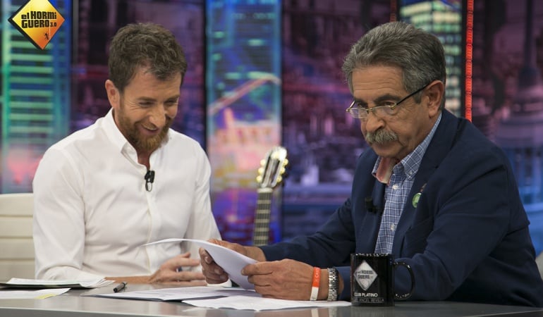 Miguel Ángel Revilla en una de sus últimas intervenciones en &#039;El Hormiguero&#039;