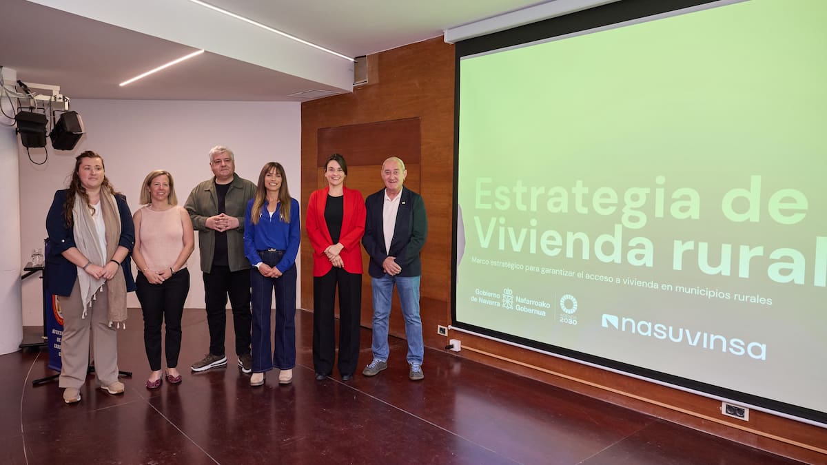 Navarra impulsa una Estrategia de Vivienda Rural apostando por la rehabilitación, la movilización de suelo y los modelos alternativos