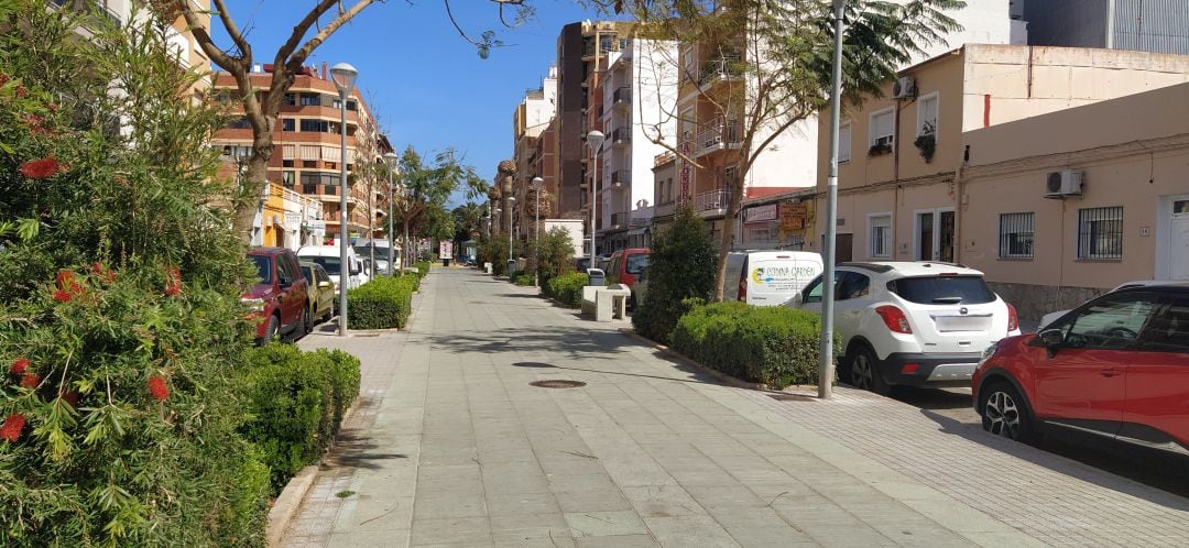 Imagen del Paseo del Saladar, este fin de semana.