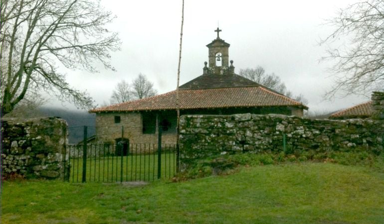 Ermita de Garrastatxu, donde termina la segunda etapa de la Itzulia 2.016.