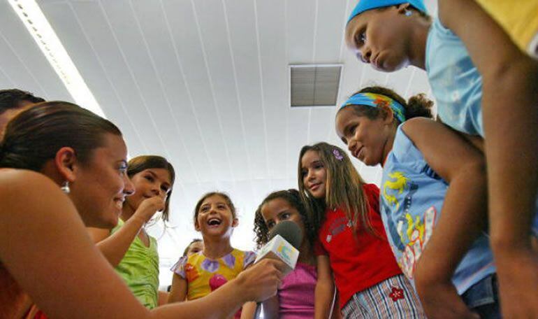 Niños saharauis entrevistados al llegar a España / GETTY IMAGES SAMUEL ARANDA