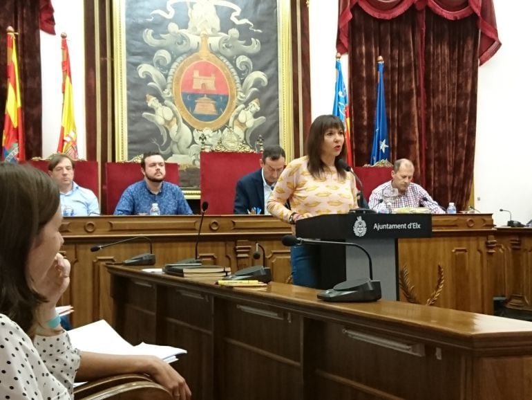 Mercedes Alonso, portavoz del PP, responsable del proyecto de Nuevo Mercado Central