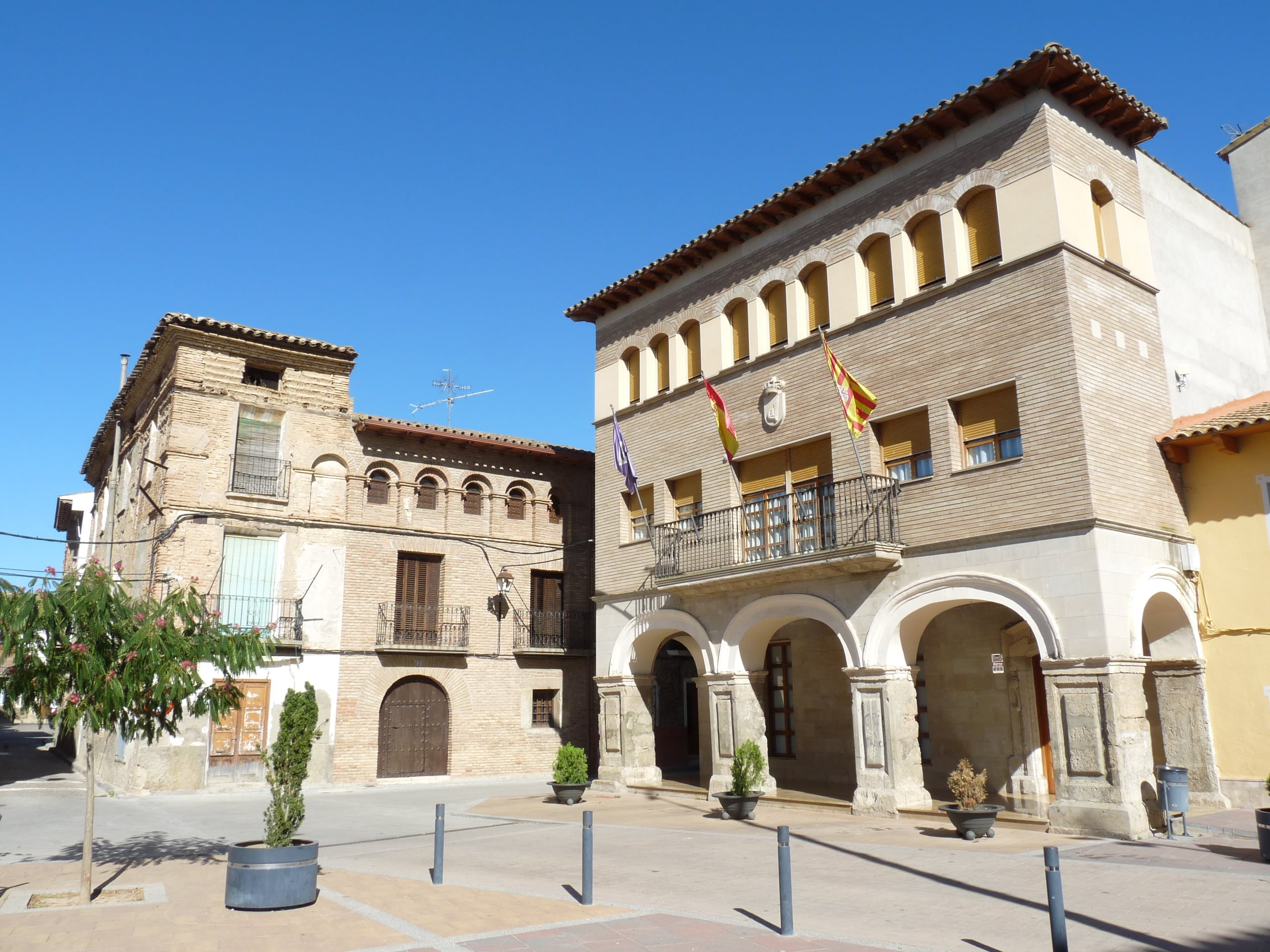 Varios de los conciertos tendrán lugar en la Plaza Mayor de Albalate de Cinca