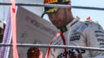 Hamilton agarra el liderato en Monza