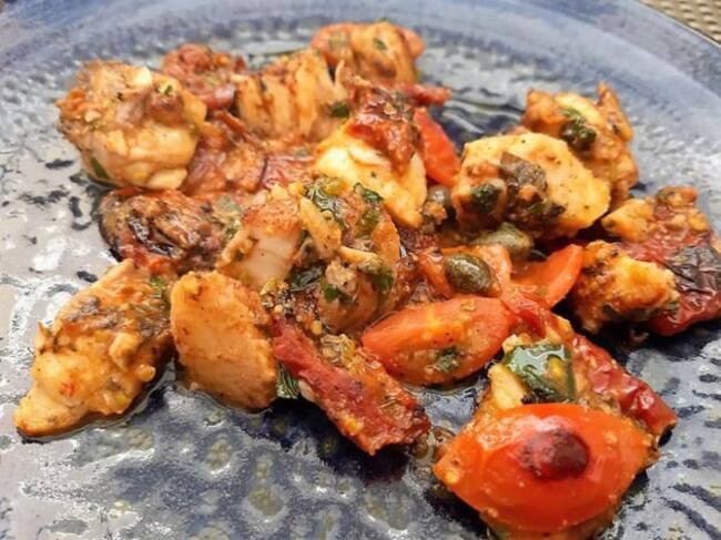 Corvina a la siciliana