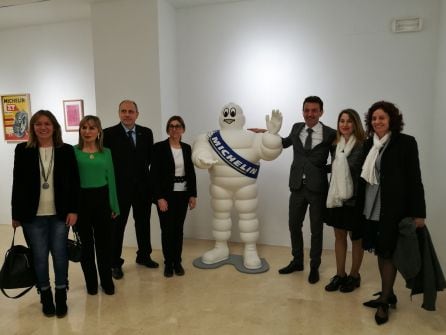 Inauguración de la exposición de Michelin