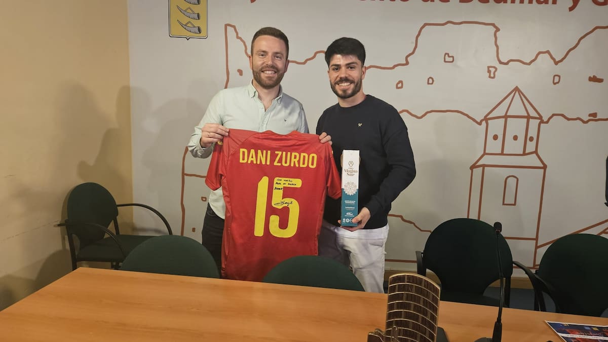 Dani Zurdo, 'De Bedmar a la Selección Española de Fútbol Sala', que se proclamaba campeona de la Eurocopa de Fútbol Sala hace unos días en Eslovenia