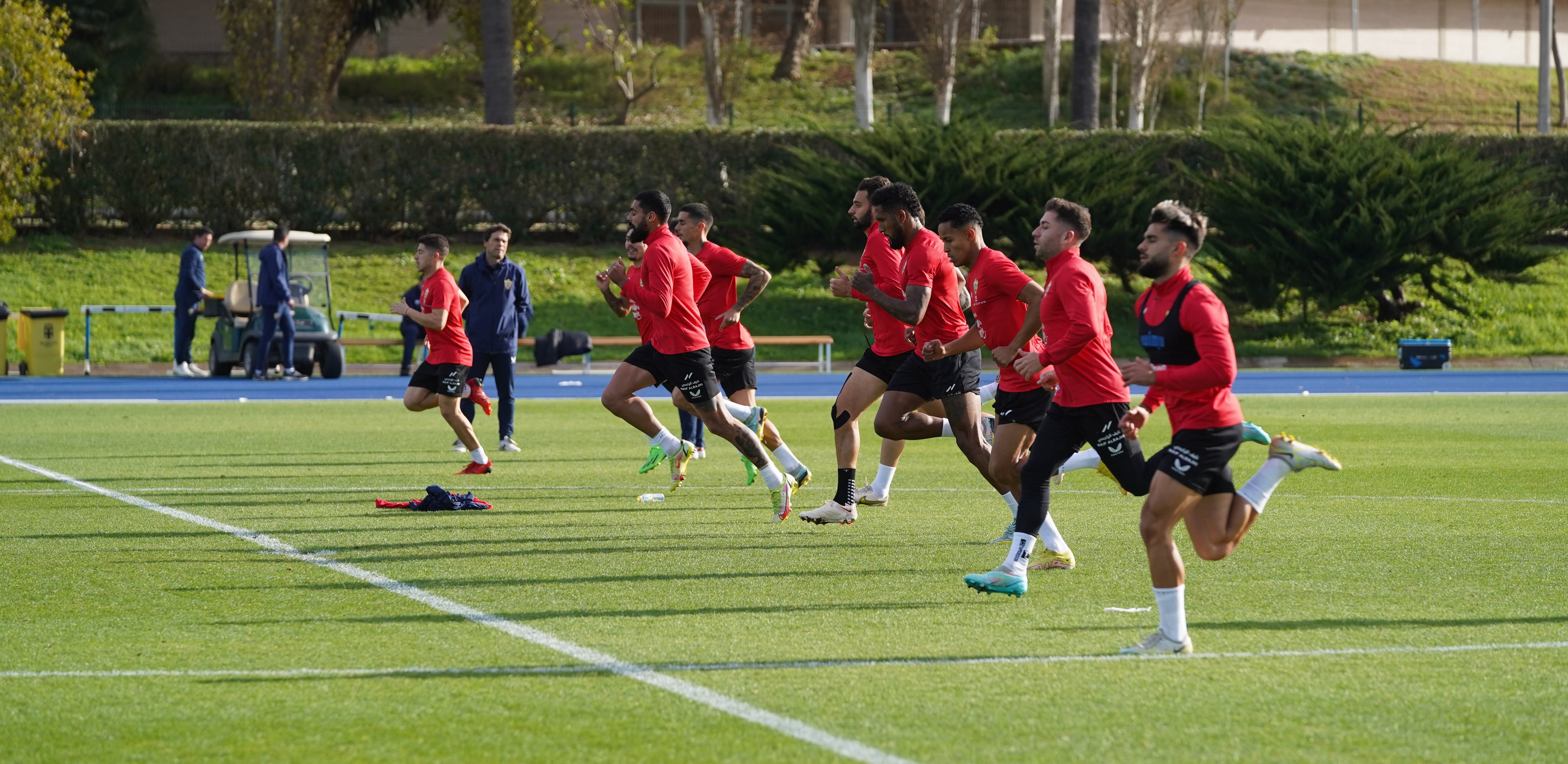 Rubi ha preparado a la plantilla para un partido especial.