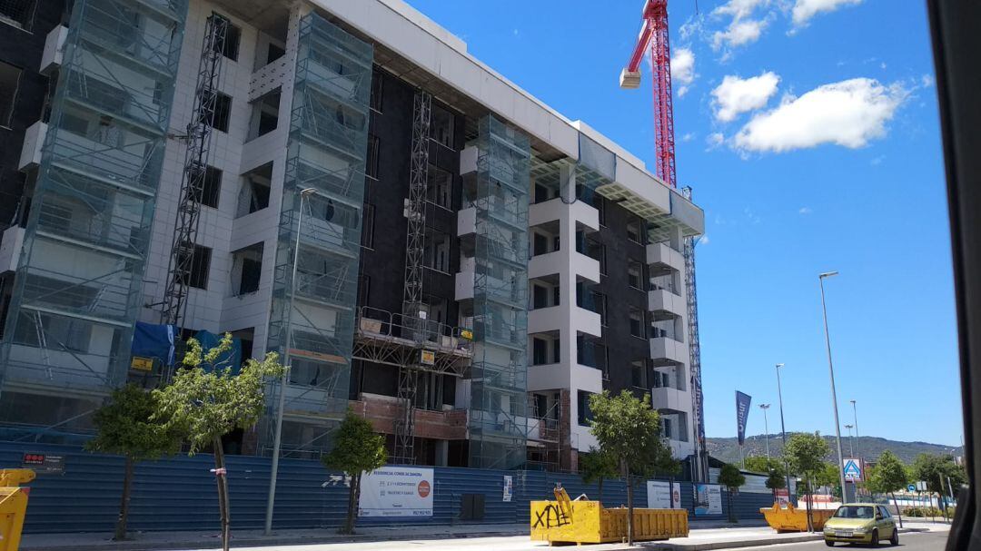 Promociones de viviendas en construcción en la zona de Poniente en Córdoba 