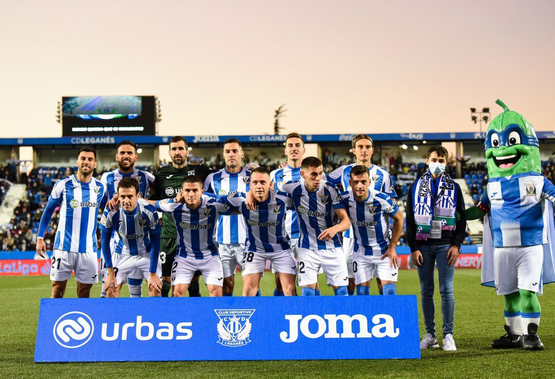 La plantilla del Leganés