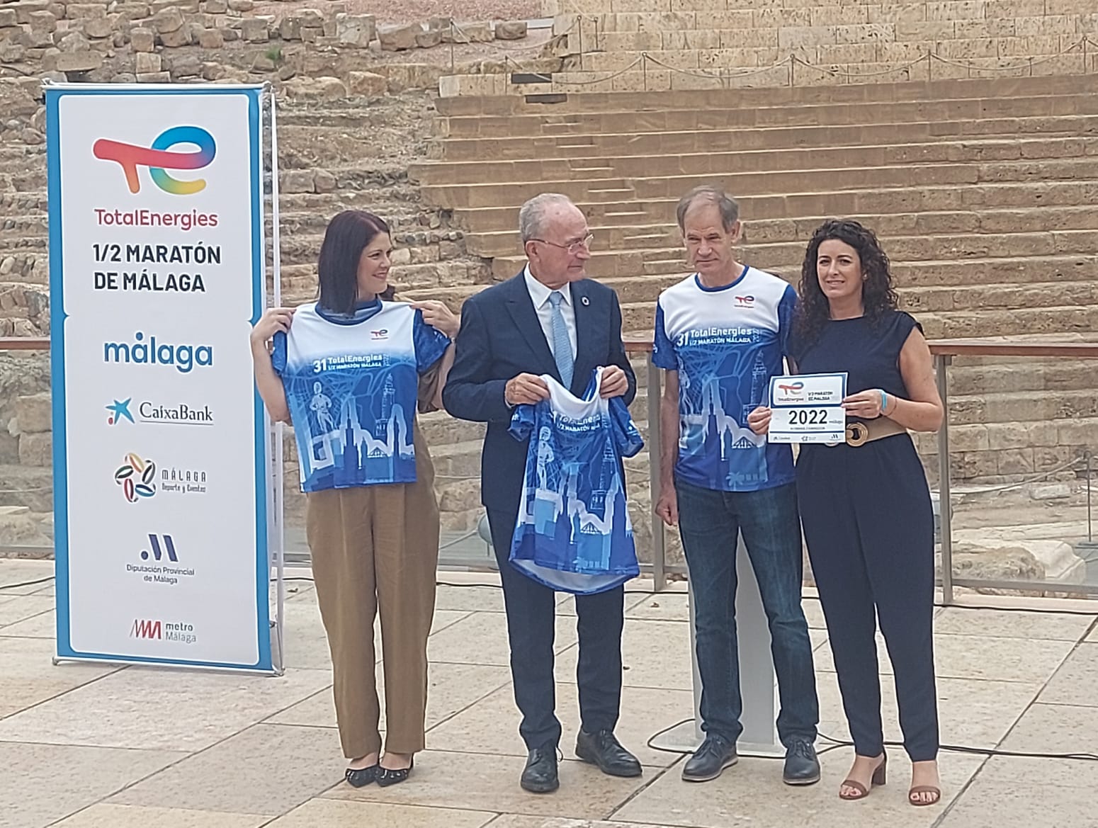 Presentación de la media maratón de Málaga