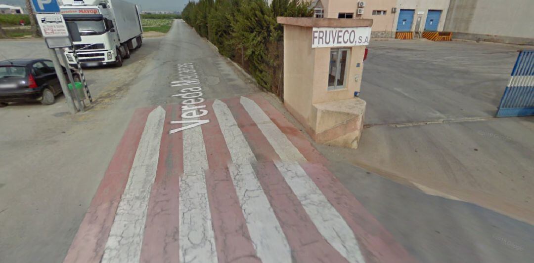 Zona de la pedanía del Raal donde se ha producido un rebrote