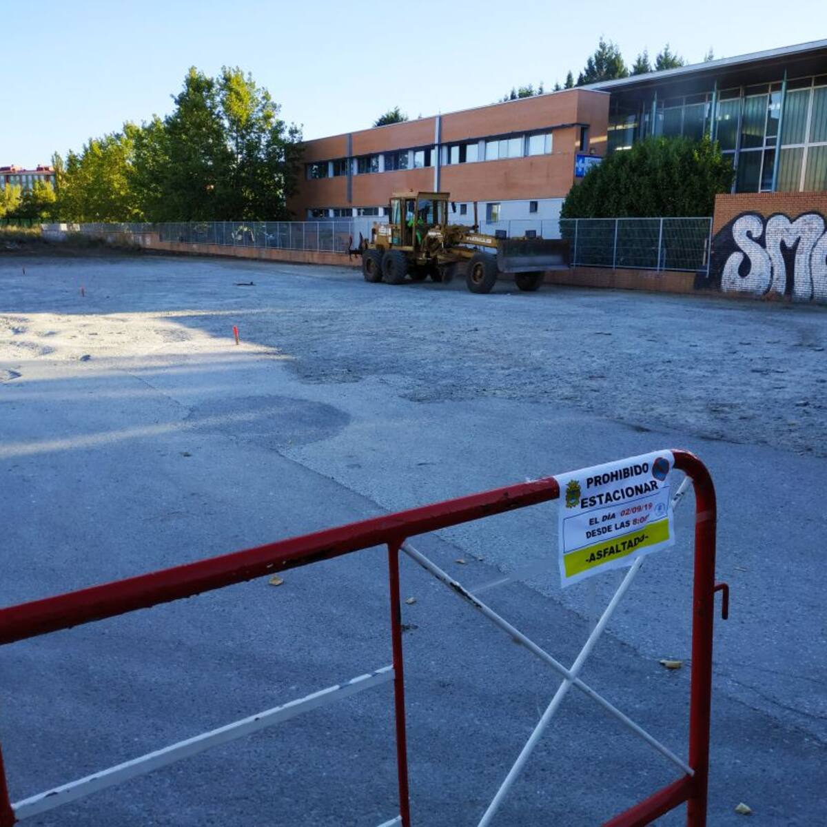 Comienza la obra del aparcamiento del Centro de Salud del barrio del Temple