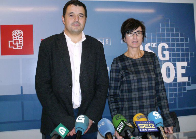 Francisco Fraga, junto a Susana Rodríguez