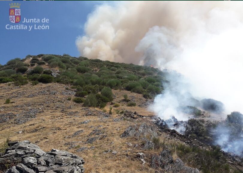 Incendio Villablino