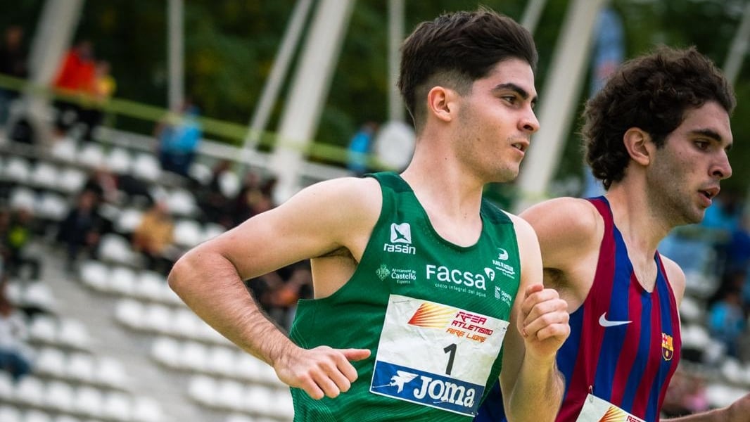 Sergio Candelas en plena carrera