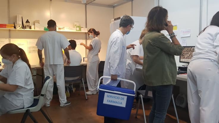 Desde la llegada de las vacunas hasta su inoculación: contamos el proceso desde el Recinto Ferial