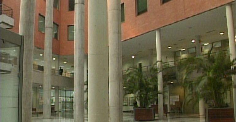 Interior del edificio consistorial del ayuntamiento de Alcobendas