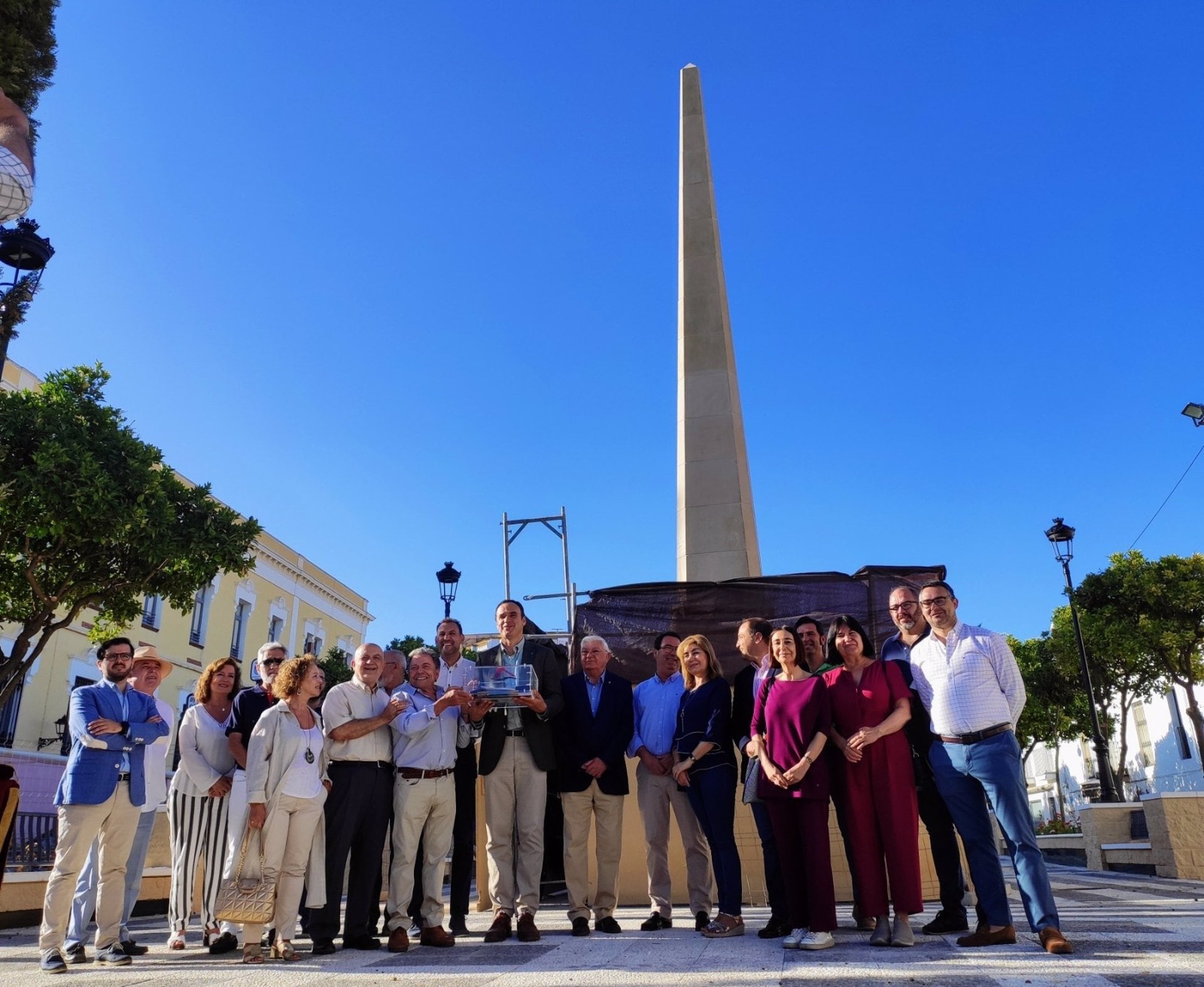 Nuevo monumento a Elio Antonio/ AYUNTAMIENTO DE LEBRIJA