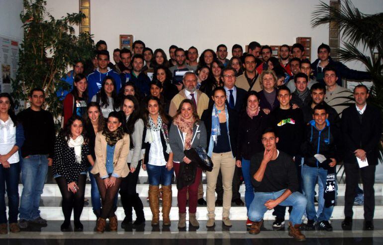 Promoción de estudiantes de la Universidad de Castilla-La Mancha.