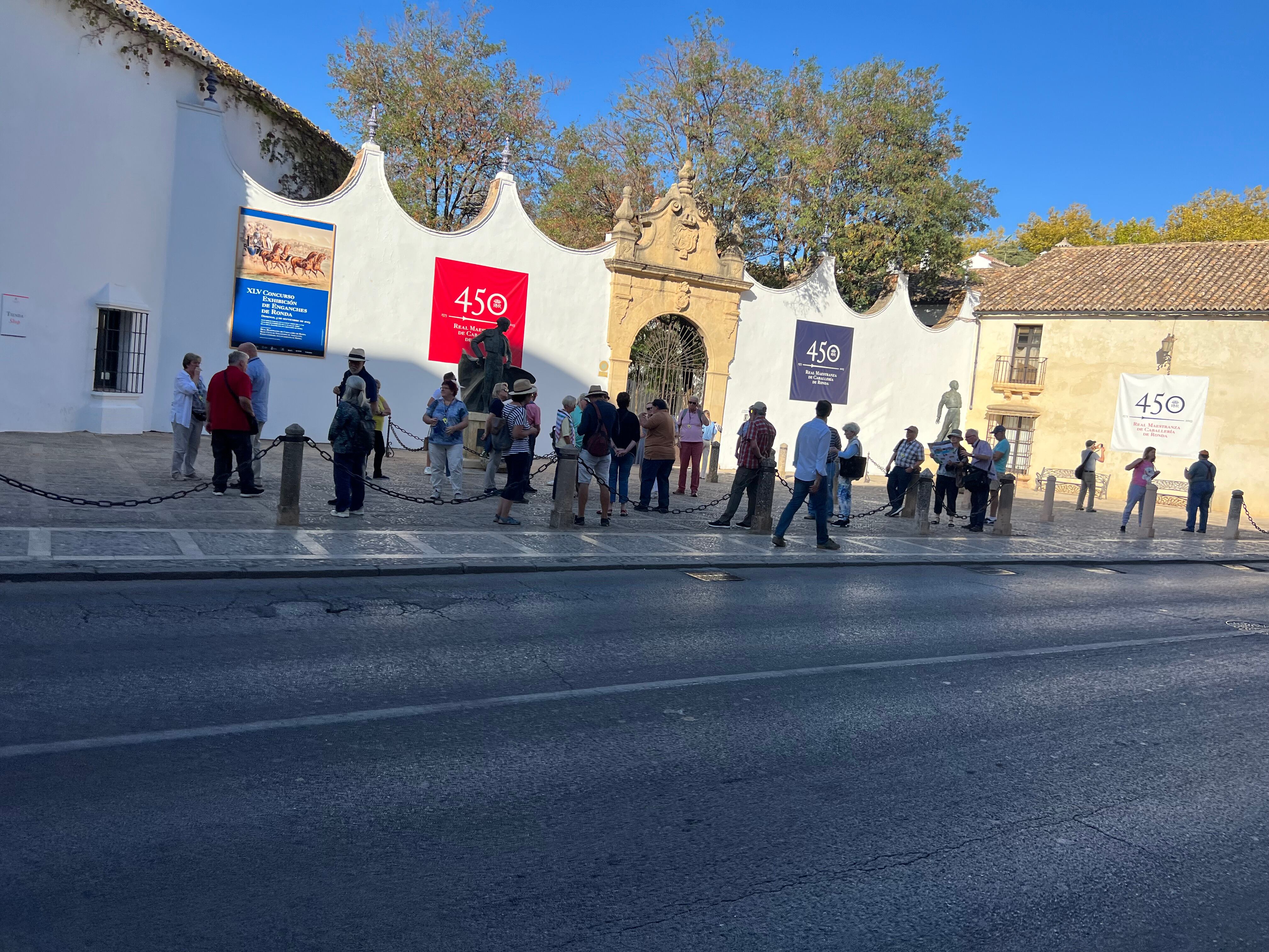 La plaza de toros de Ronda ha sido uno de los lugares más visitados durante el puente festivo