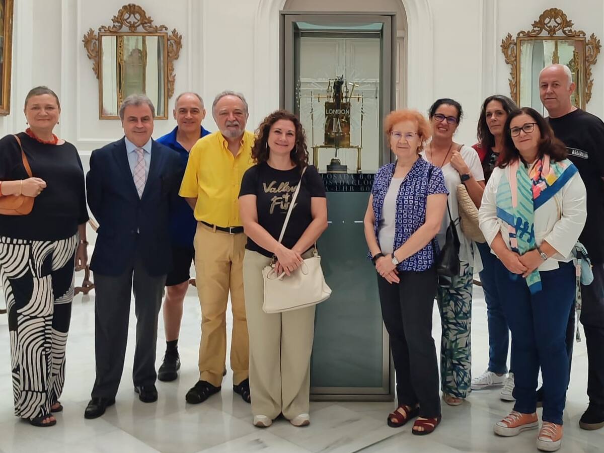 Antonio Real recibe en el Palacio del Tiempo a la reconocida ingeniera Elena García Armada y a la prestigiosa viróloga Margarita del Val