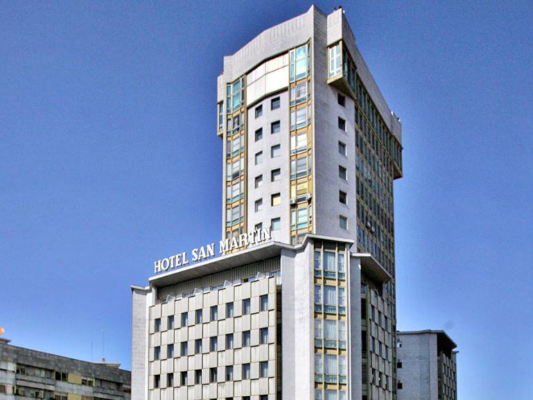 Imagen de archivo del antiguo hotel San Martín.