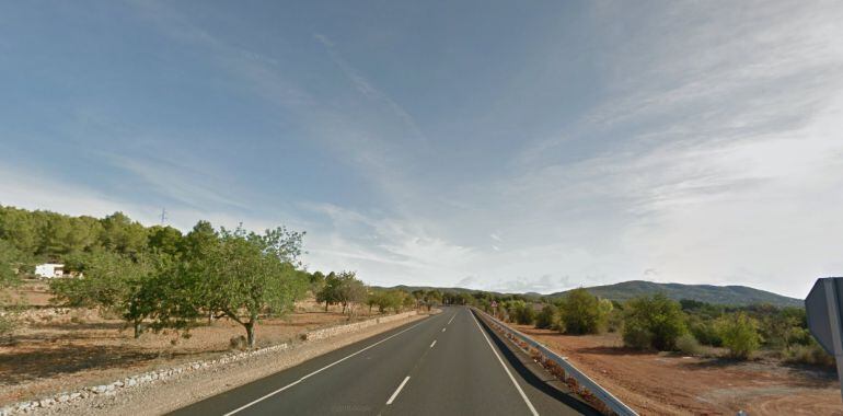 Imagen de archivo de la carretera de Sant Joan