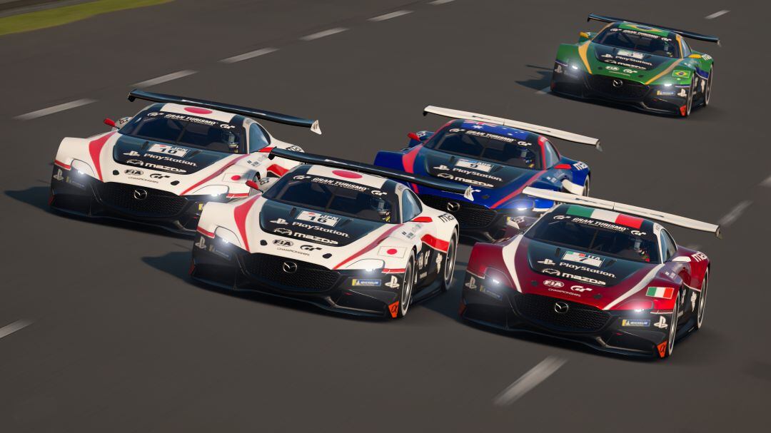 Cursa virtual d&#039;un campionat de Grans Turismes