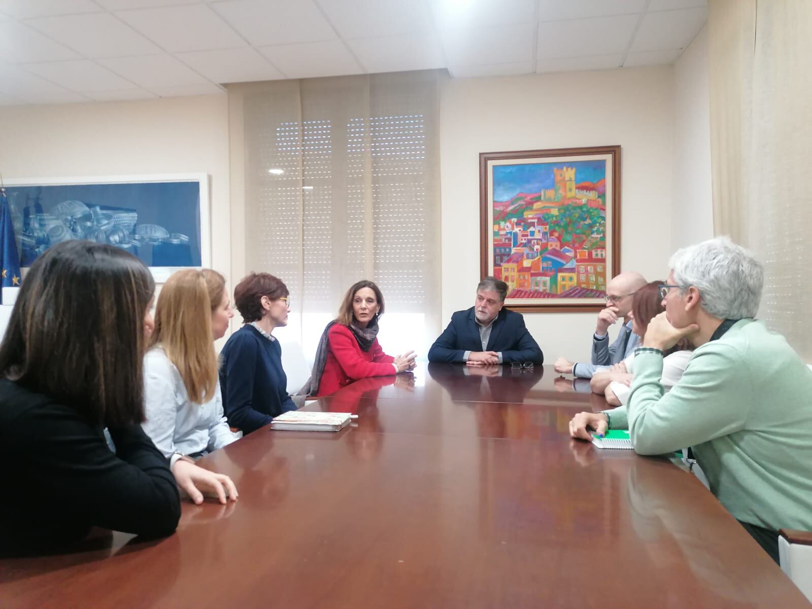 Momento de la reunión