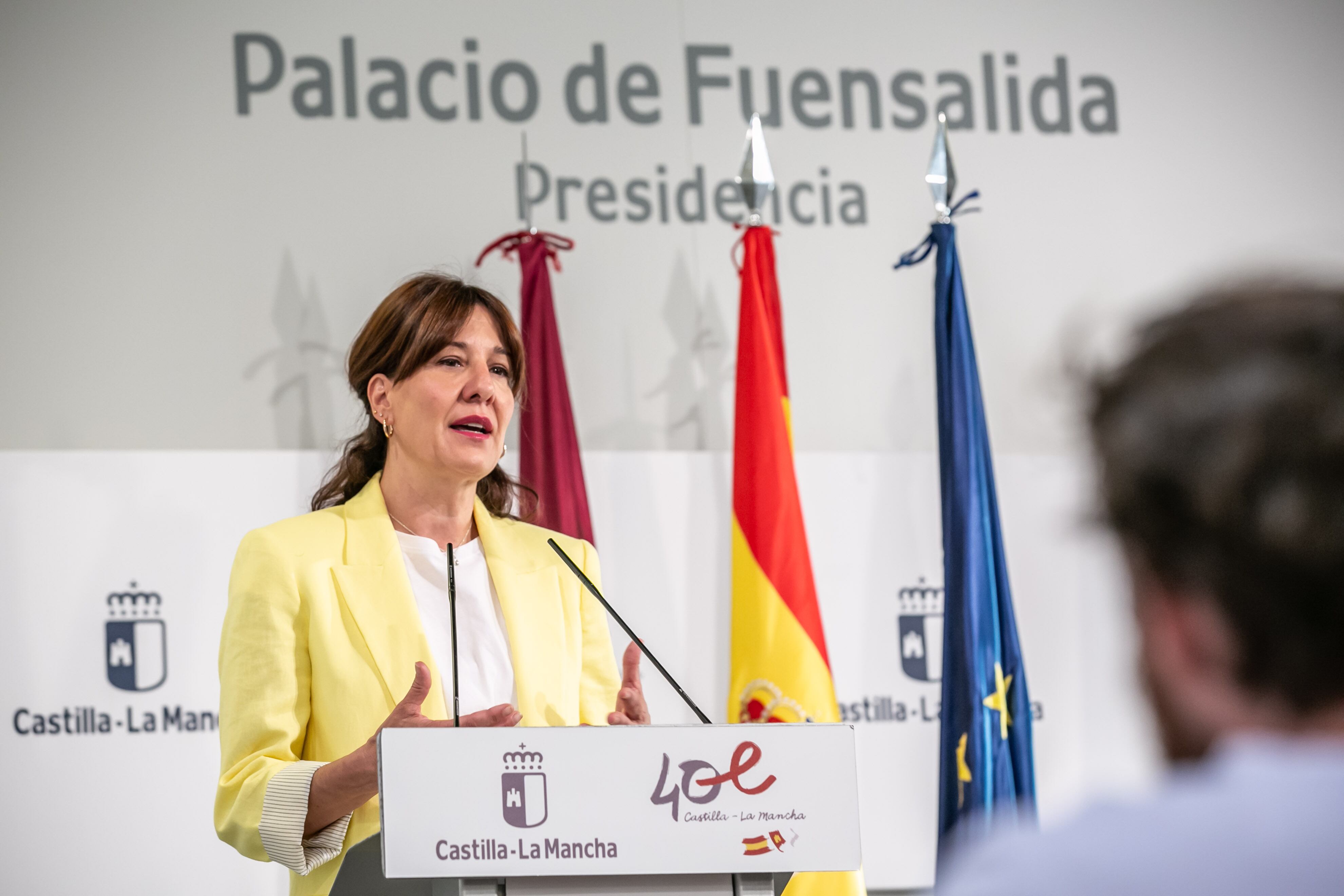 La consejera de Igualdad y portavoz del Gobierno regional, Blanca Fernández