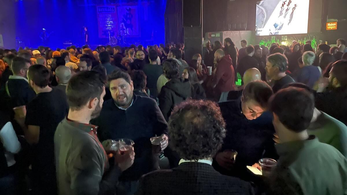 Fernando López Miras en la Sala La Riviera