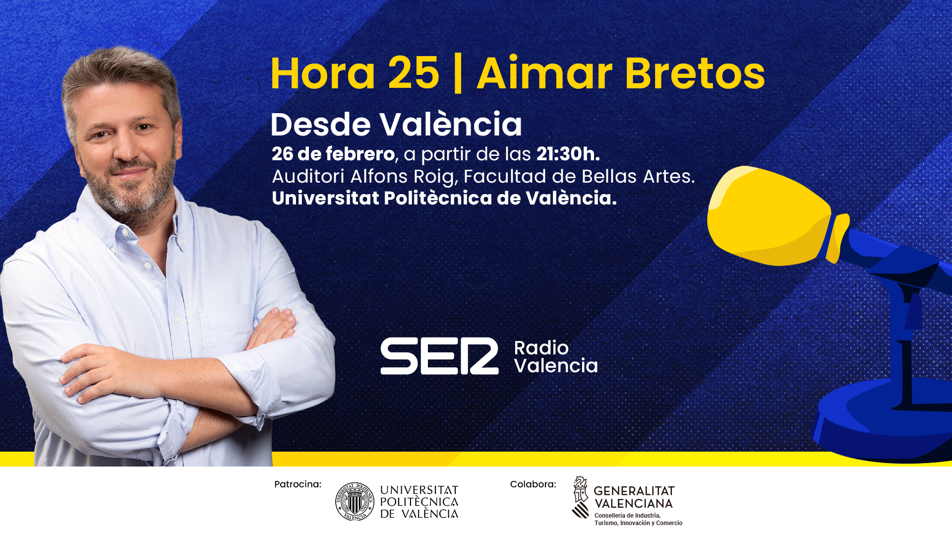 Hora 25 con Aimar Bretos desde la UPV