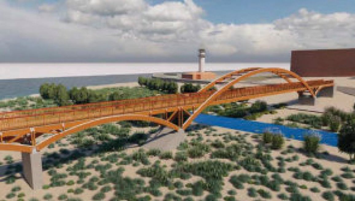 Recreación del puente