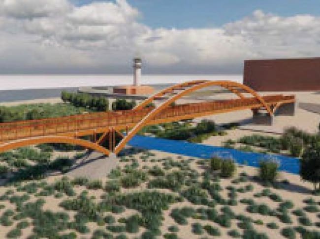 Recreación del puente