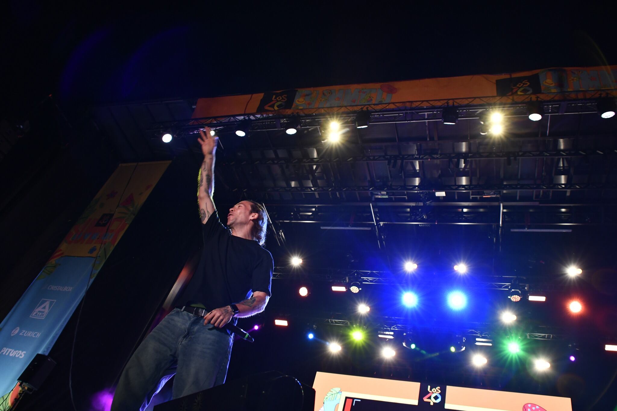 Oscar Martínez, dándolo todo