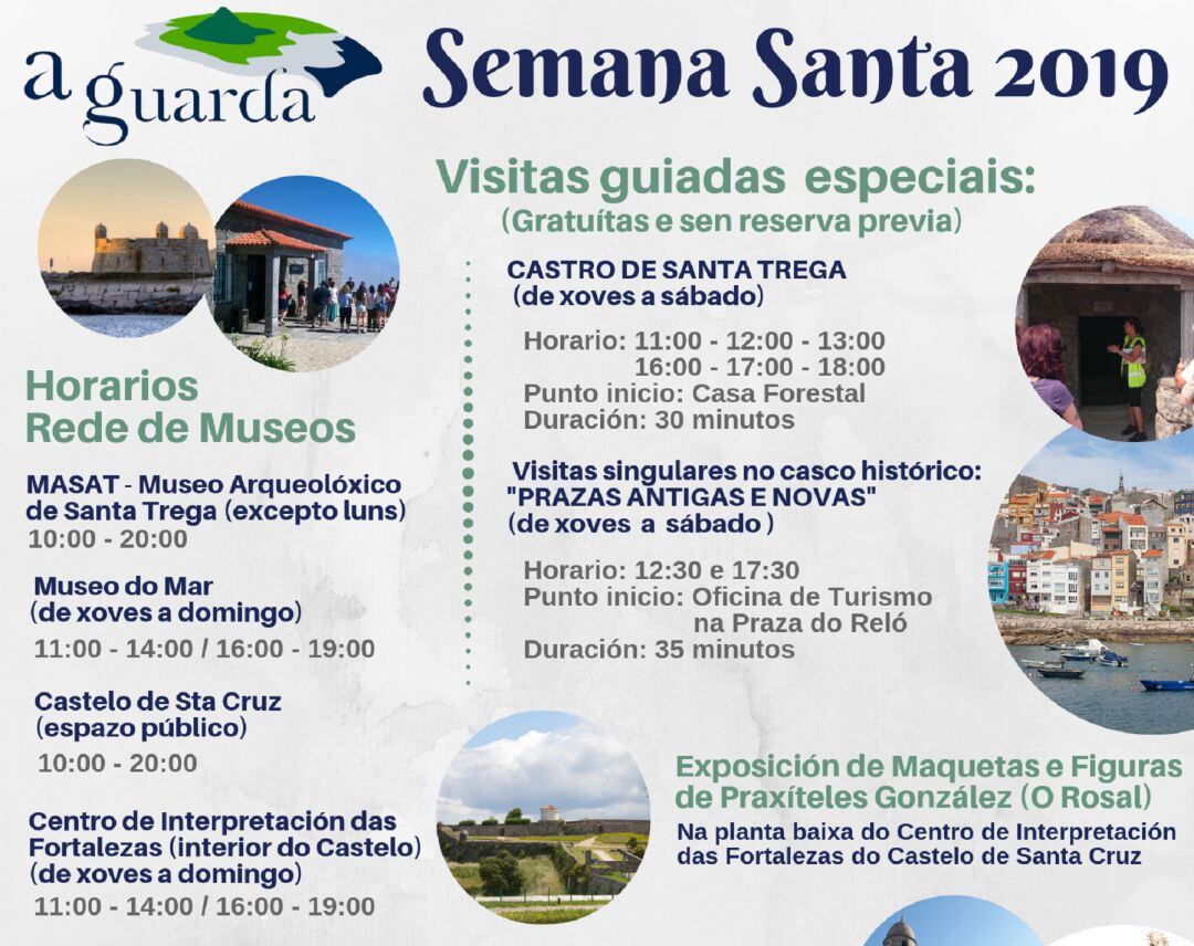 Programa de la Semana Santa 2019 de A Guarda.