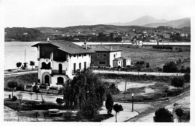 Imagen de archivo de las históricas villas / Fuente: PSE-EE de Hondarribia