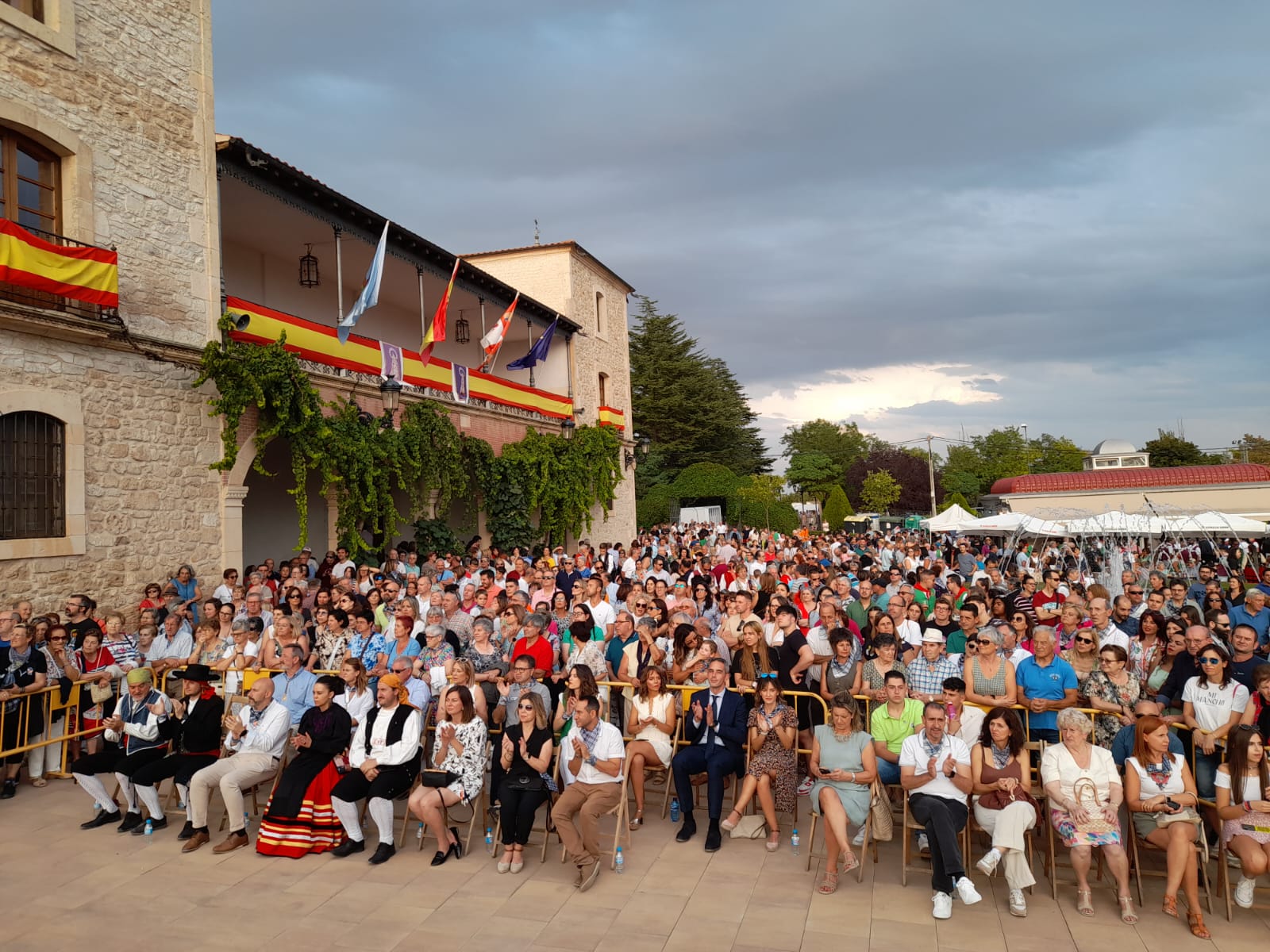 Ofrenda de flores fiestas Aranda 2023