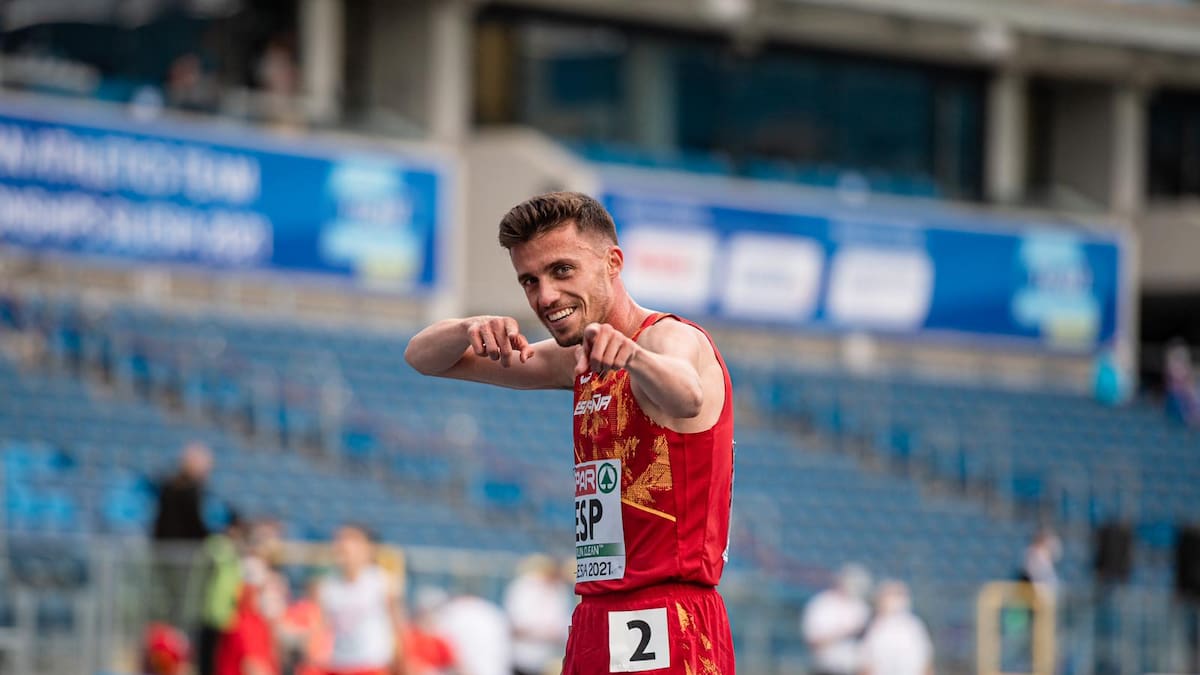 El atleta olímpico Carlos Mayo, en SER Runner Cuenca