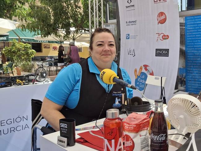 Laura Llinares, heladería Los Valencianos