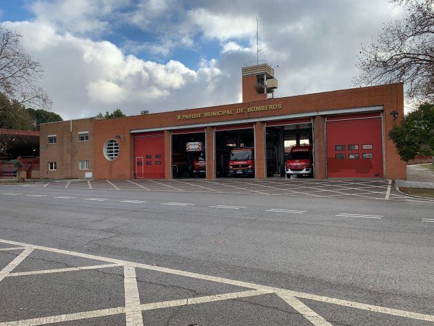 Actual Parque de Bomberos de Guadalajara