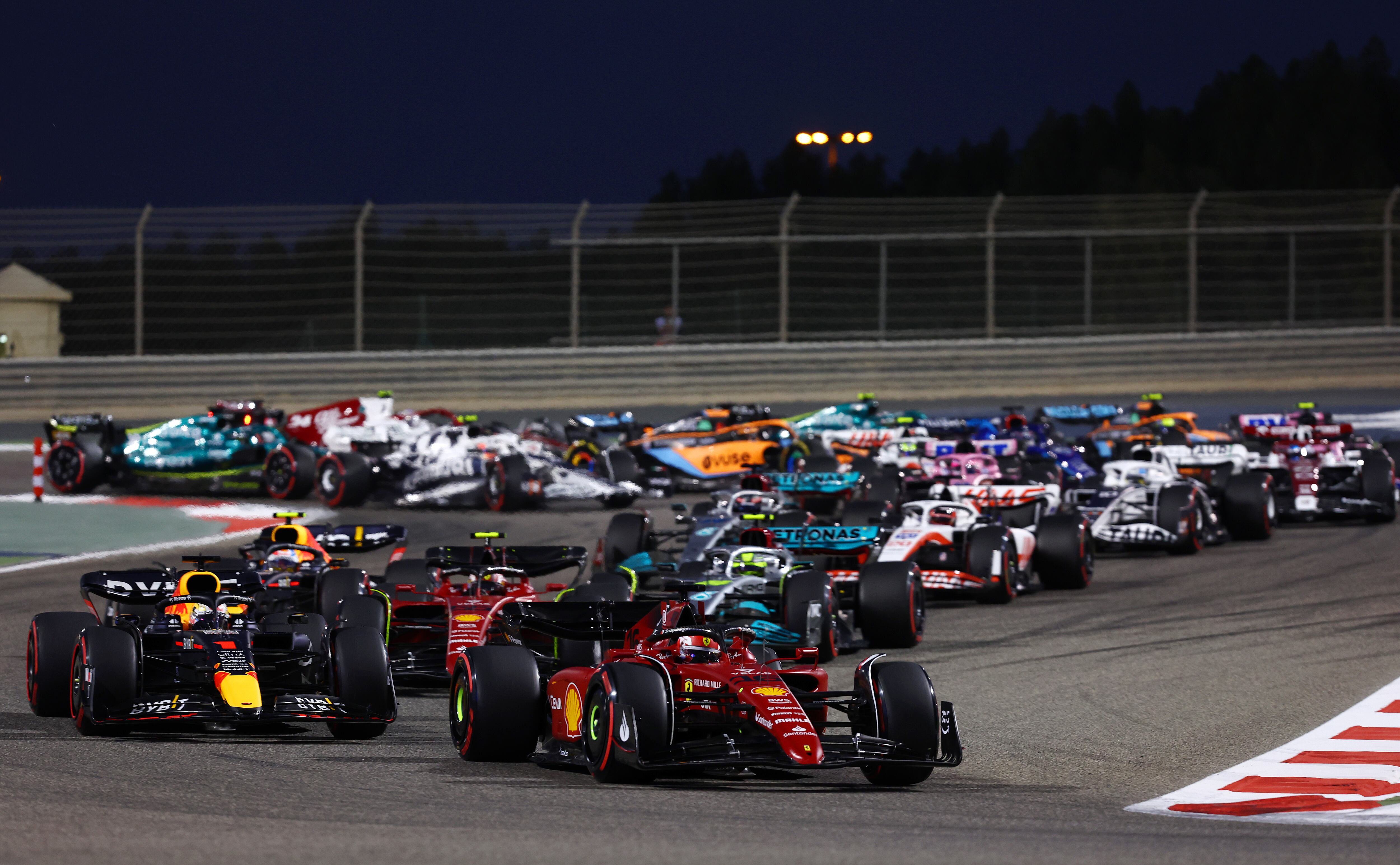 Los coches de Fórmula 1, durante un Gran Premio de la presente temporada.